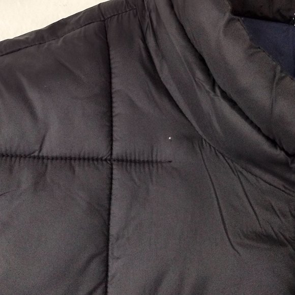 Dockers Men's XL Box Quilted Black Puffer Vest - Picture 10 of 16